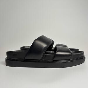 Vagabond Shoemakers Erin Leather Double Band Sandal in Black